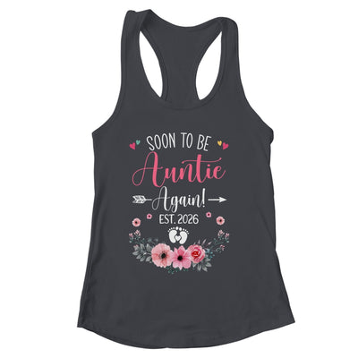Soon To Be Auntie Again Est 2026 Mothers Day Shirt & Tank Top | siriusteestore