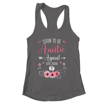 Soon To Be Auntie Again Est 2026 Mothers Day Shirt & Tank Top | siriusteestore
