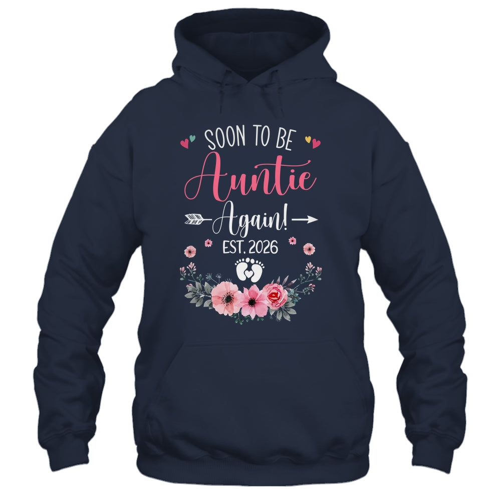 Soon To Be Auntie Again Est 2026 Mothers Day Shirt & Tank Top | siriusteestore