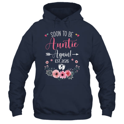Soon To Be Auntie Again Est 2026 Mothers Day Shirt & Tank Top | siriusteestore
