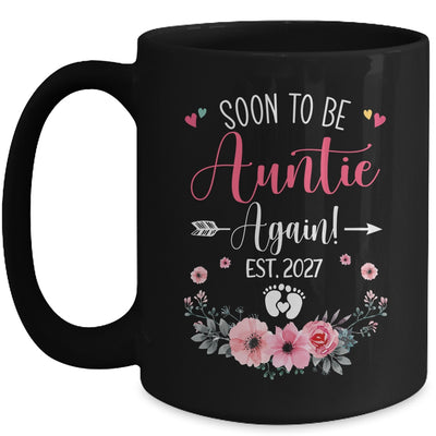 Soon To Be Auntie Again Est 2027 Mothers Day Mug | siriusteestore