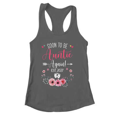Soon To Be Auntie Again Est 2027 Mothers Day Shirt & Tank Top | siriusteestore