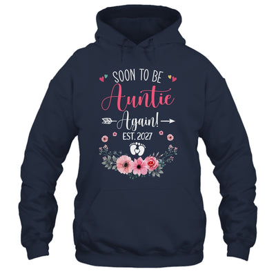 Soon To Be Auntie Again Est 2027 Mothers Day Shirt & Tank Top | siriusteestore