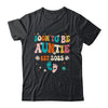 Soon To Be Auntie Est 2025 Pregnancy Announcement Groovy Shirt & Tank Top | siriusteestore