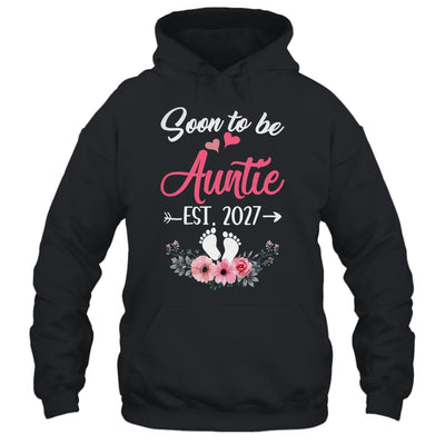Soon To Be Auntie Est 2027 Mothers Day First Time Auntie Shirt & Tank Top | siriusteestore