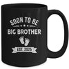 Soon To Be Big Brother 2025 New First Time Brother Mug | siriusteestore