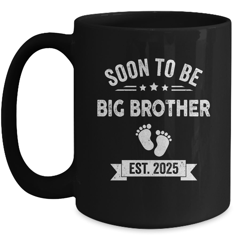 Soon To Be Big Brother 2025 New First Time Brother Mug | siriusteestore