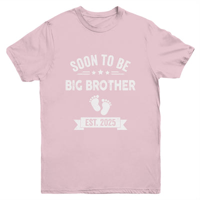 Soon To Be Big Brother 2025 New First Time Brother Youth Shirt | siriusteestore