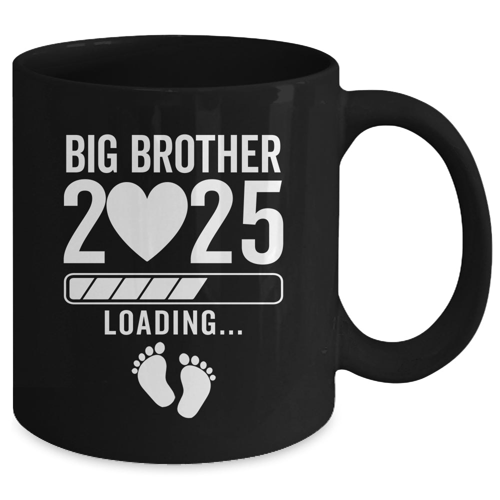 Soon To Be Big Brother 2025 Pregnancy Announcement Loading Mug | siriusteestore