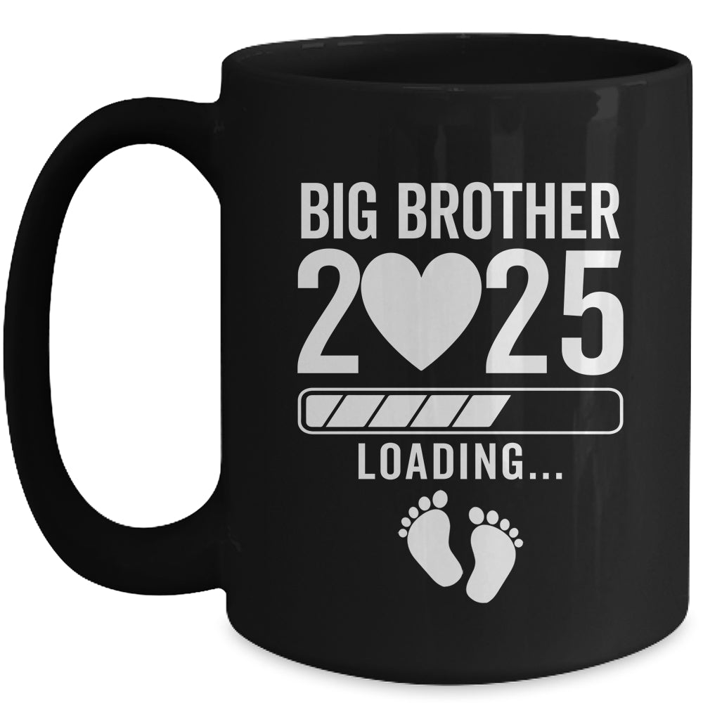 Soon To Be Big Brother 2025 Pregnancy Announcement Loading Mug | siriusteestore