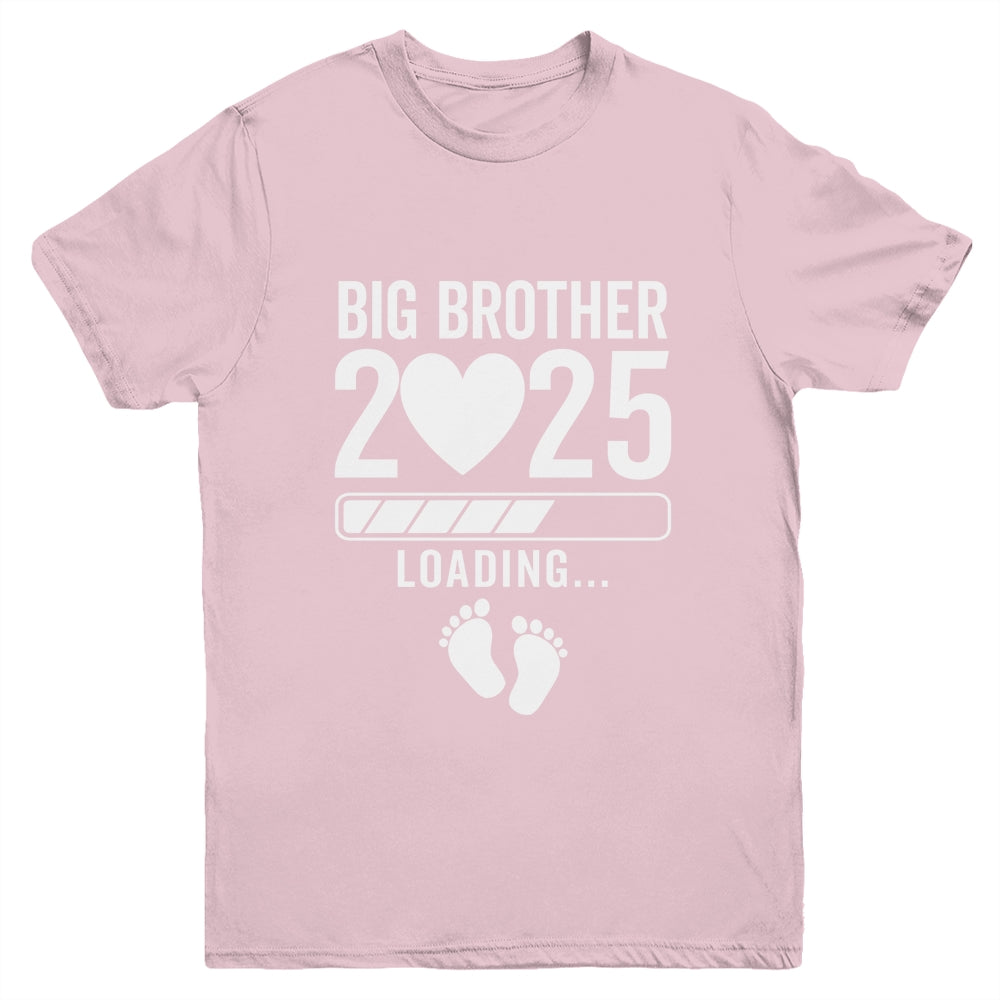 Soon To Be Big Brother 2025 Pregnancy Announcement Loading Youth Shirt | siriusteestore