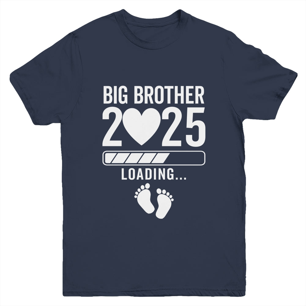 Soon To Be Big Brother 2025 Pregnancy Announcement Loading Youth Shirt | siriusteestore