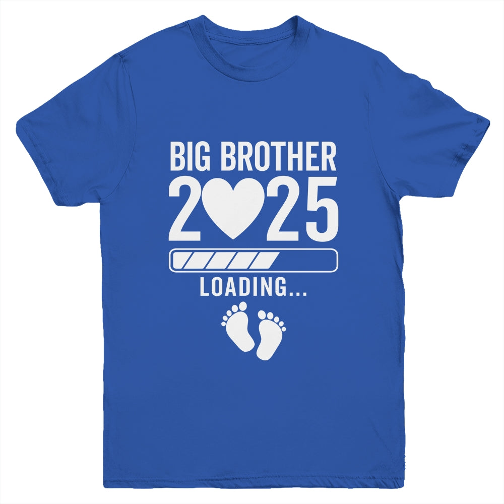 Soon To Be Big Brother 2025 Pregnancy Announcement Loading Youth Shirt | siriusteestore