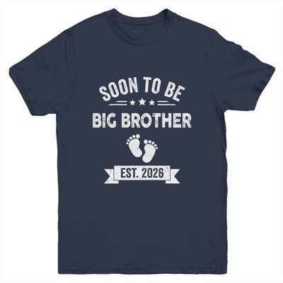 Soon To Be Big Brother 2026 New First Time Brother Youth Shirt | siriusteestore