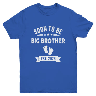 Soon To Be Big Brother 2026 New First Time Brother Youth Shirt | siriusteestore
