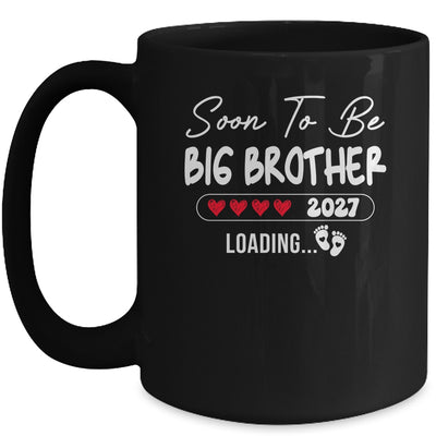 Soon To Be Big Brother 2027 Loading Promoted To Brother Est 2027 Mug | siriusteestore