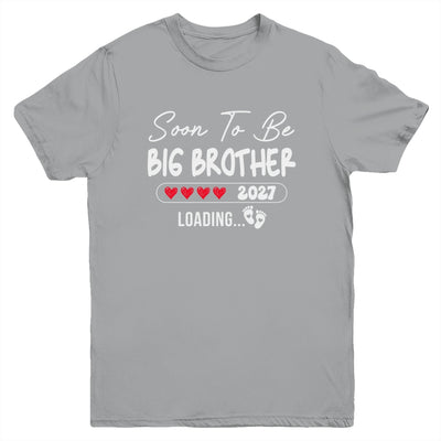 Soon To Be Big Brother 2027 Loading Promoted To Brother Est 2027 Youth Shirt | siriusteestore