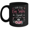 Soon To Be Big Sister Again Est 2025 New Sister Mug | siriusteestore