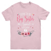 Soon To Be Big Sister Again Est 2025 New Sister Youth Shirt | siriusteestore