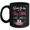Soon To Be Big Sister Est 2025 New First Time Sister Mug | siriusteestore