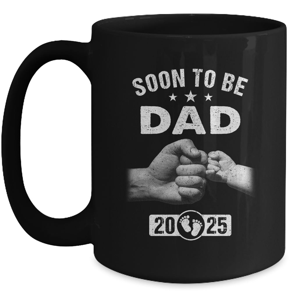 Soon To Be Dad Est 2025 Fathers Day First Time New Daddy Mug | siriusteestore