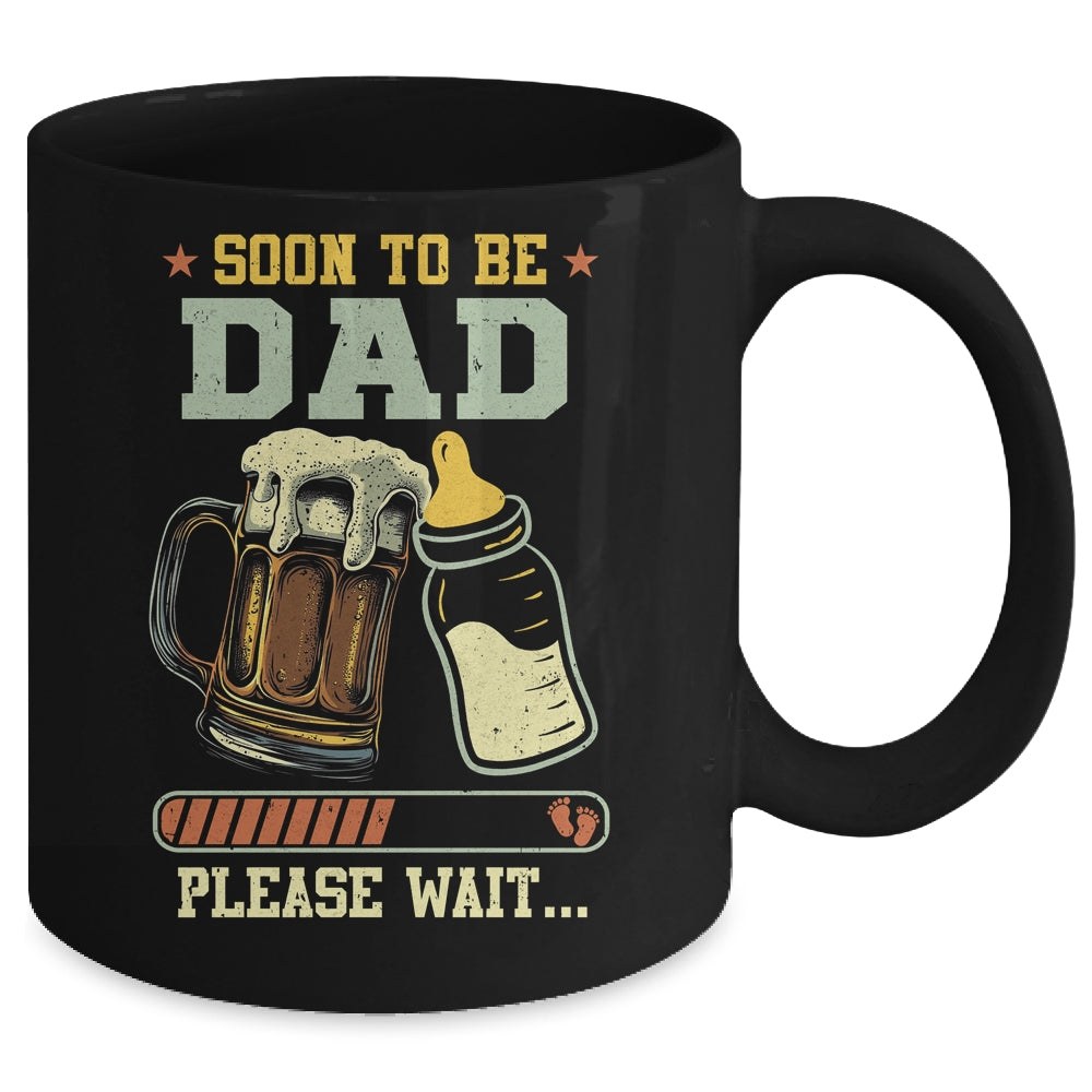 Soon To Be Dad Est 2025 Pregnancy Announcement Loading Mug | siriusteestore