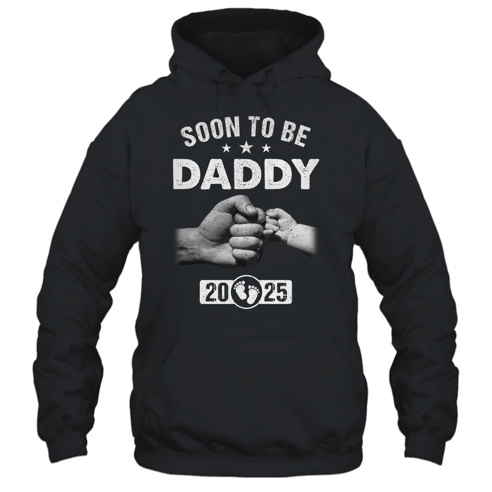 Soon To Be Daddy Est 2025 Fathers Day First Time New Dad Shirt & Hoodie | siriusteestore