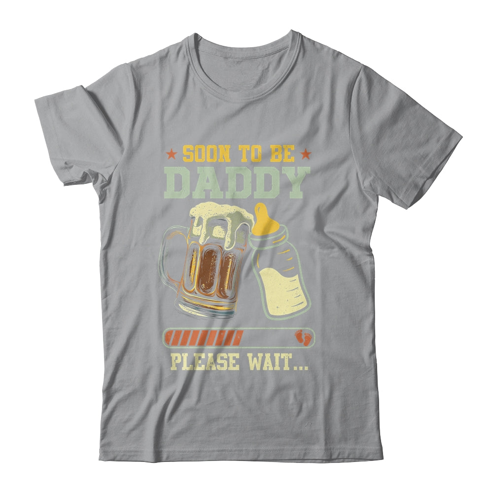 Soon To Be Daddy Est 2025 Pregnancy Announcement Loading Shirt & Hoodie | siriusteestore