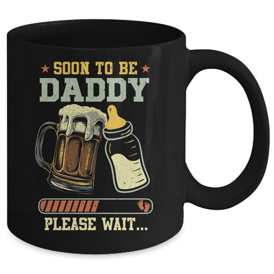 Soon To Be Daddy Est 2025 Pregnancy Announcement Loading Mug | siriusteestore