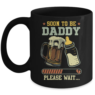Soon To Be Daddy Est 2025 Pregnancy Announcement Loading Mug | siriusteestore
