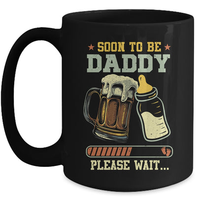 Soon To Be Daddy Est 2025 Pregnancy Announcement Loading Mug | siriusteestore