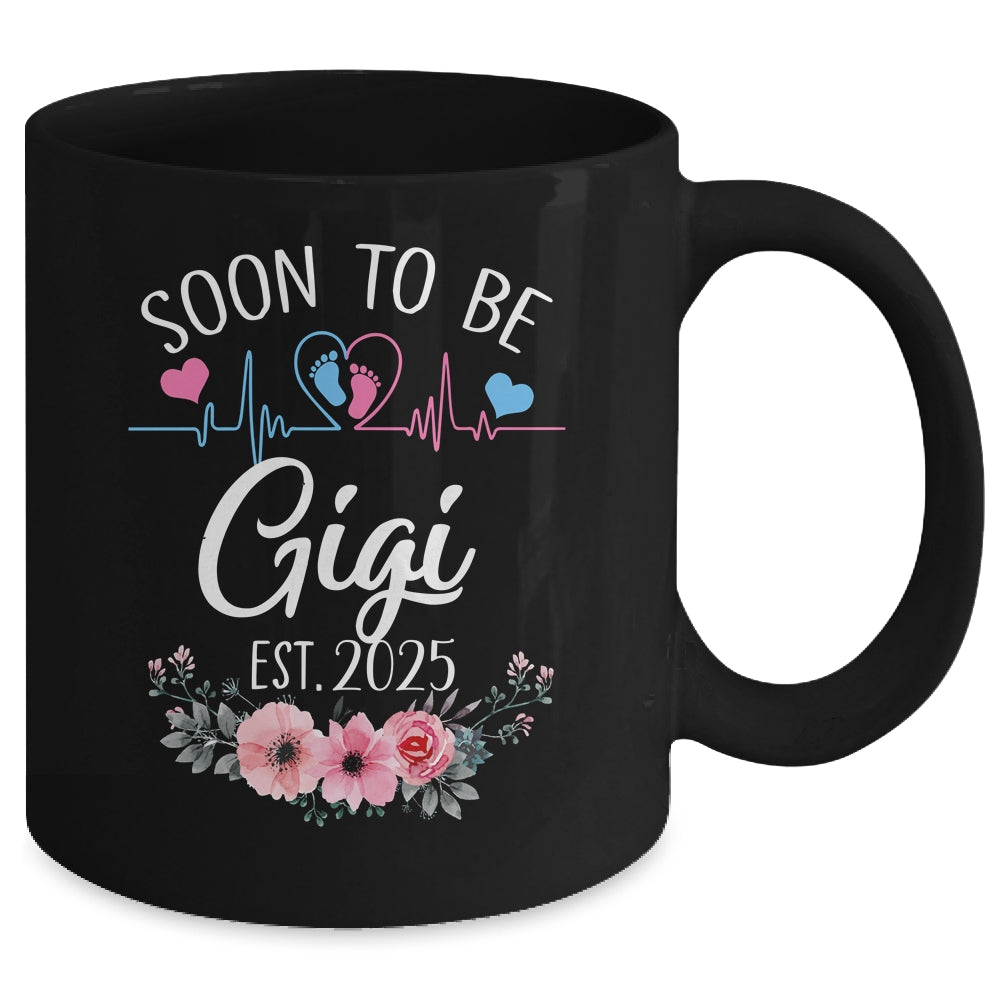 Soon To Be Gigi 2025 First Time Pregnancy Announcement Mug | siriusteestore