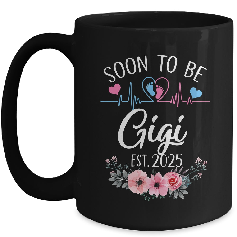 Soon To Be Gigi 2025 First Time Pregnancy Announcement Mug | siriusteestore