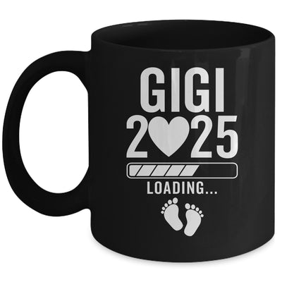 Soon To Be Gigi 2025 Pregnancy Announcement Loading Mug | siriusteestore