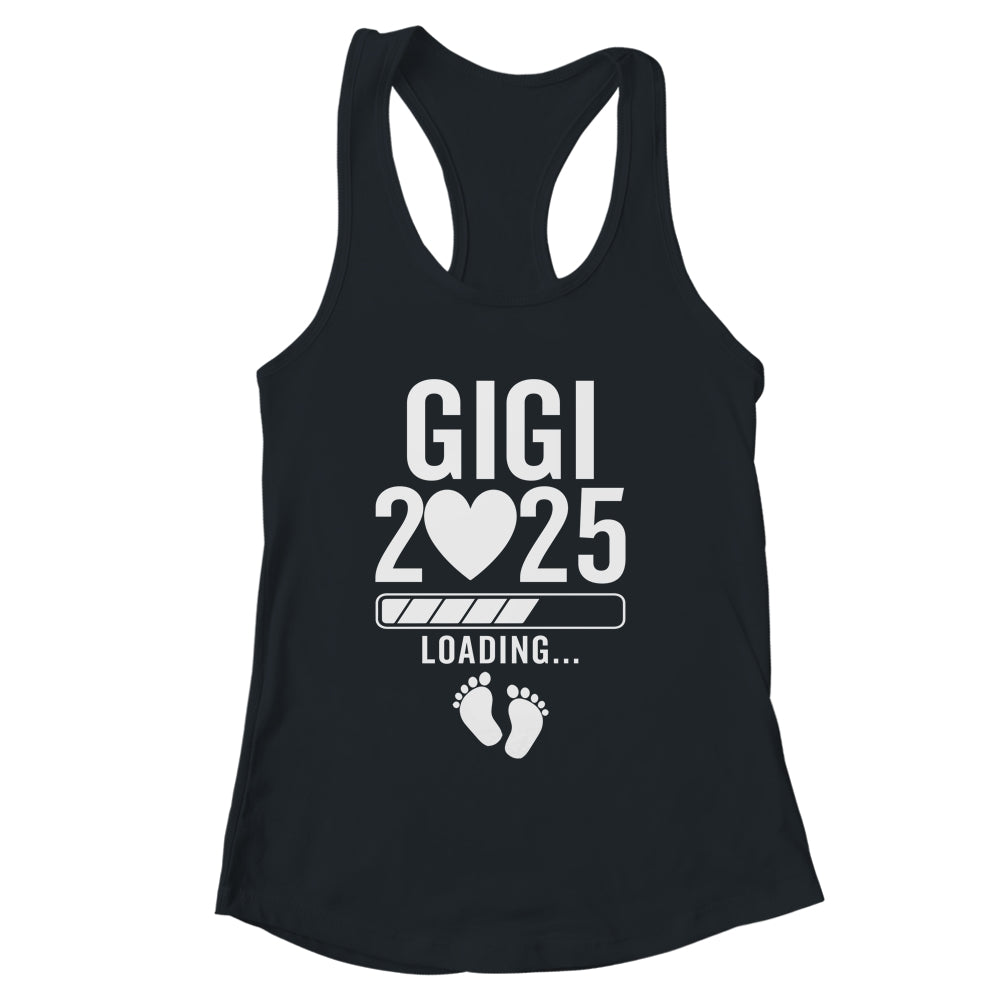 Soon To Be Gigi 2025 Pregnancy Announcement Loading Shirt & Tank Top | siriusteestore