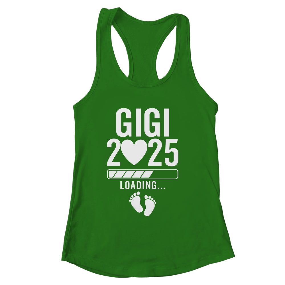 Soon To Be Gigi 2025 Pregnancy Announcement Loading Shirt & Tank Top | siriusteestore