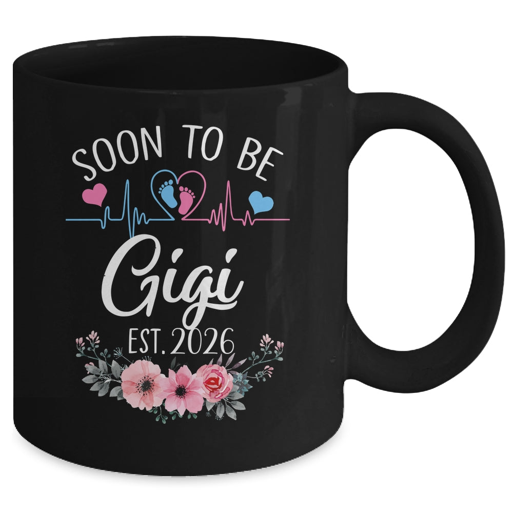Soon To Be Gigi 2026 First Time Pregnancy Announcement Mug | siriusteestore