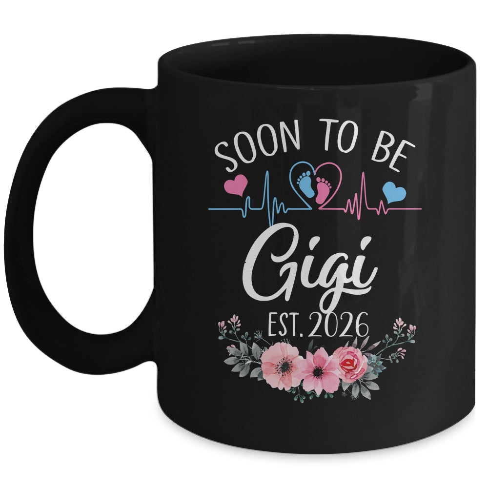 Soon To Be Gigi 2026 First Time Pregnancy Announcement Mug | siriusteestore