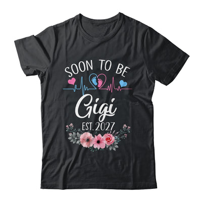 Soon To Be Gigi 2027 First Time Pregnancy Announcement Shirt & Tank Top | siriusteestore