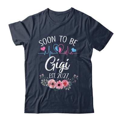 Soon To Be Gigi 2027 First Time Pregnancy Announcement Shirt & Tank Top | siriusteestore