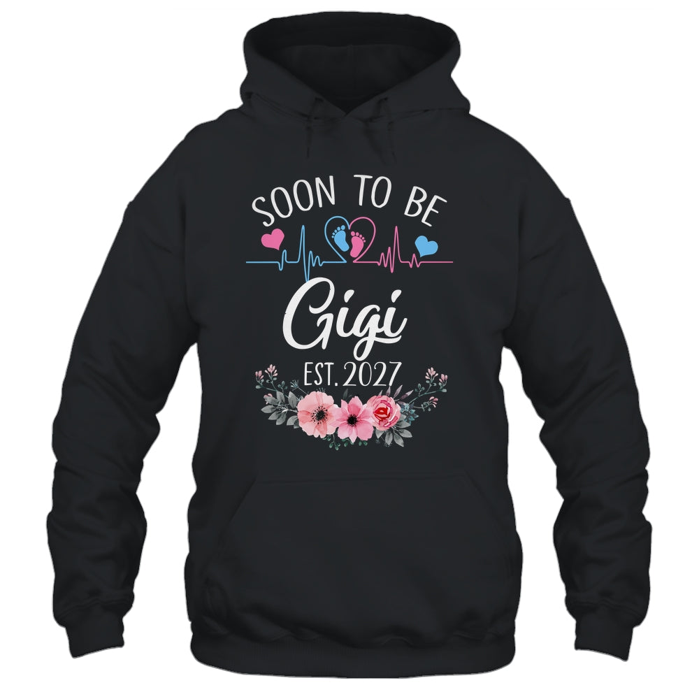 Soon To Be Gigi 2027 First Time Pregnancy Announcement Shirt & Tank Top | siriusteestore