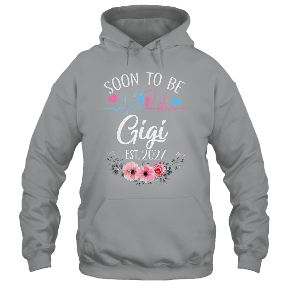 Soon To Be Gigi 2027 First Time Pregnancy Announcement Shirt & Tank Top | siriusteestore