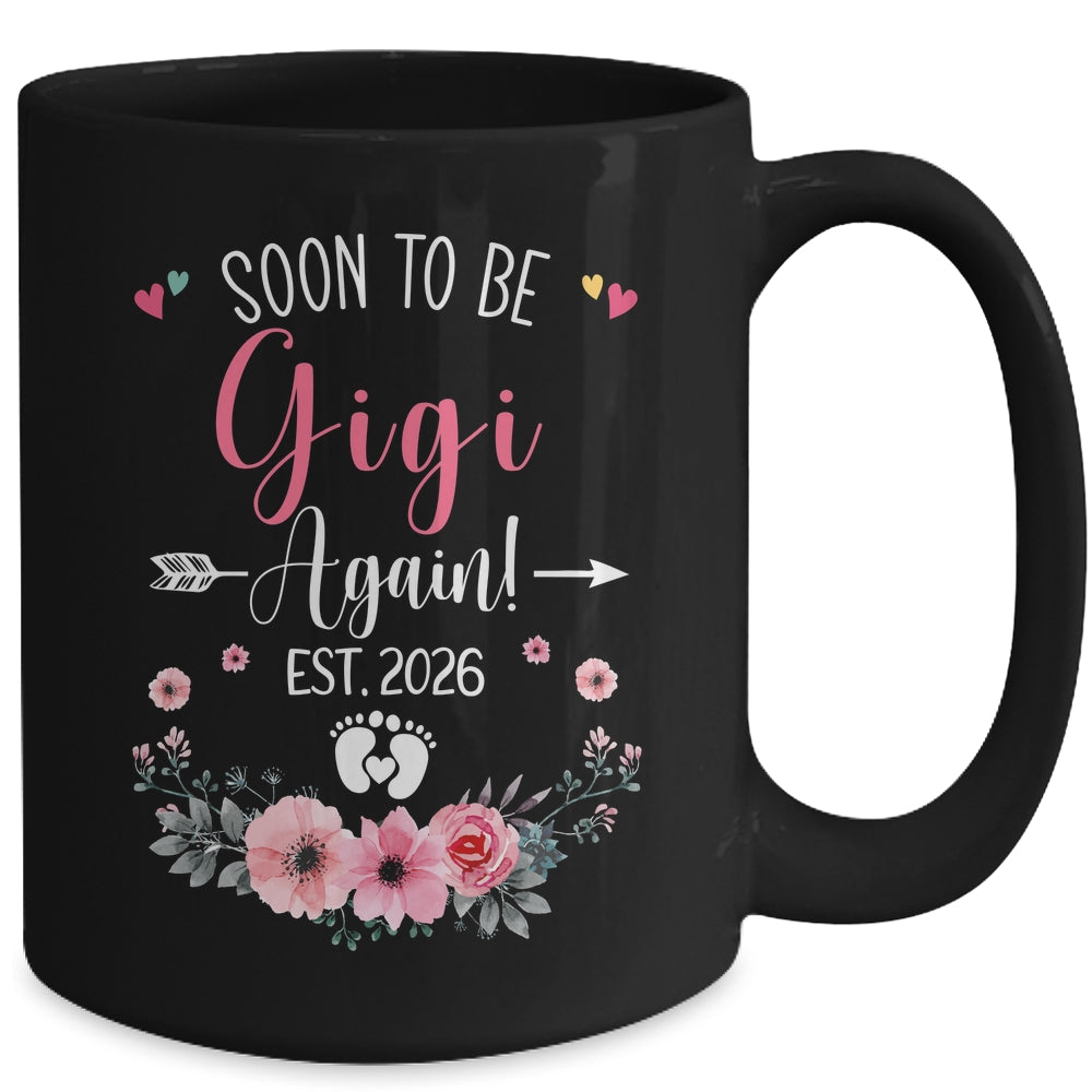 Soon To Be Gigi Again Est 2026 Mothers Day Mug | siriusteestore