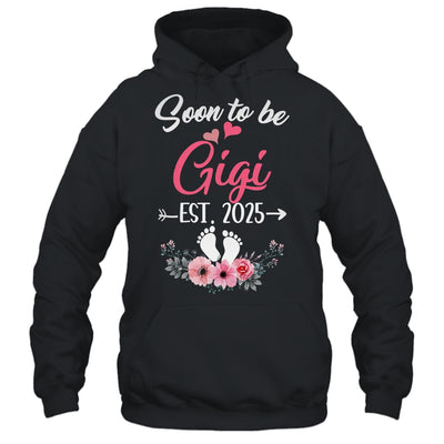 Soon To Be Gigi Est 2025 Mothers Day First Time Gigi Shirt & Tank Top | siriusteestore