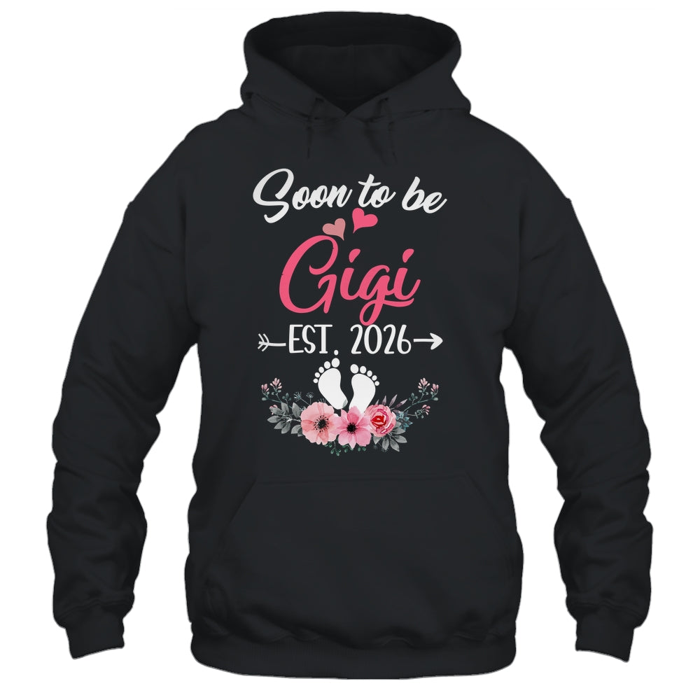Soon To Be Gigi Est 2026 Mothers Day First Time Gigi Shirt & Tank Top | siriusteestore