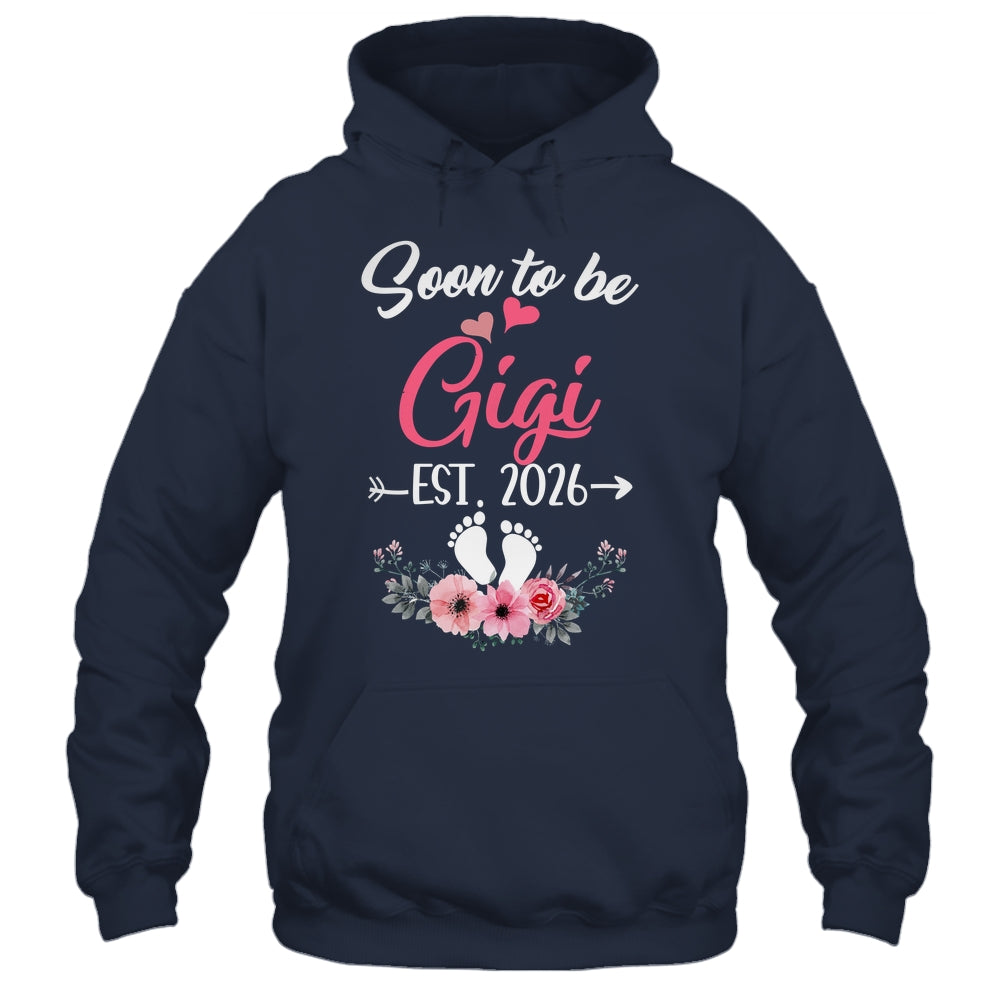 Soon To Be Gigi Est 2026 Mothers Day First Time Gigi Shirt & Tank Top | siriusteestore