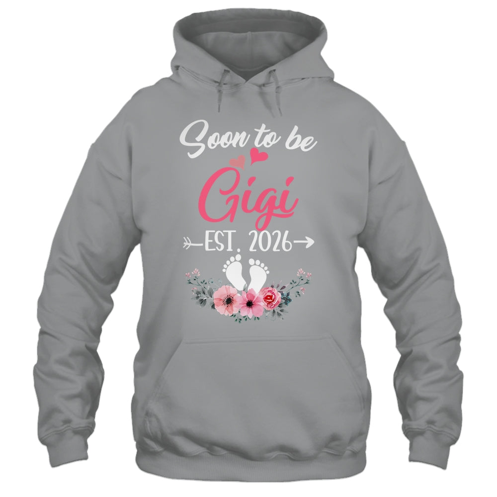 Soon To Be Gigi Est 2026 Mothers Day First Time Gigi Shirt & Tank Top | siriusteestore