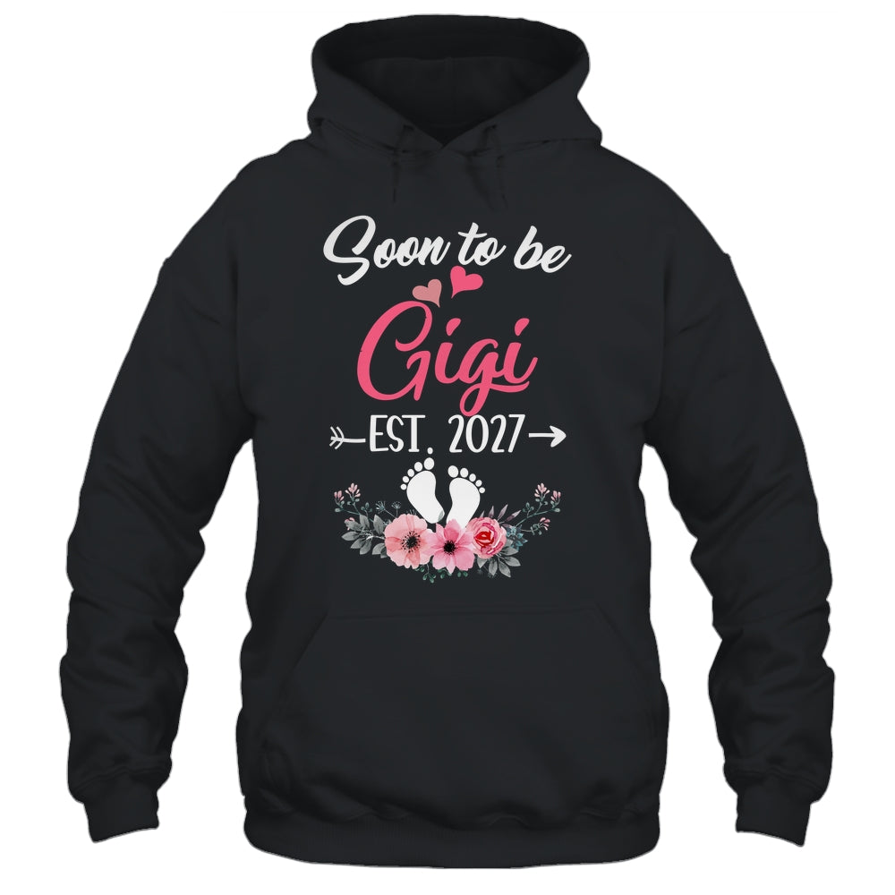 Soon To Be Gigi Est 2027 Mothers Day First Time Gigi Shirt & Tank Top | siriusteestore