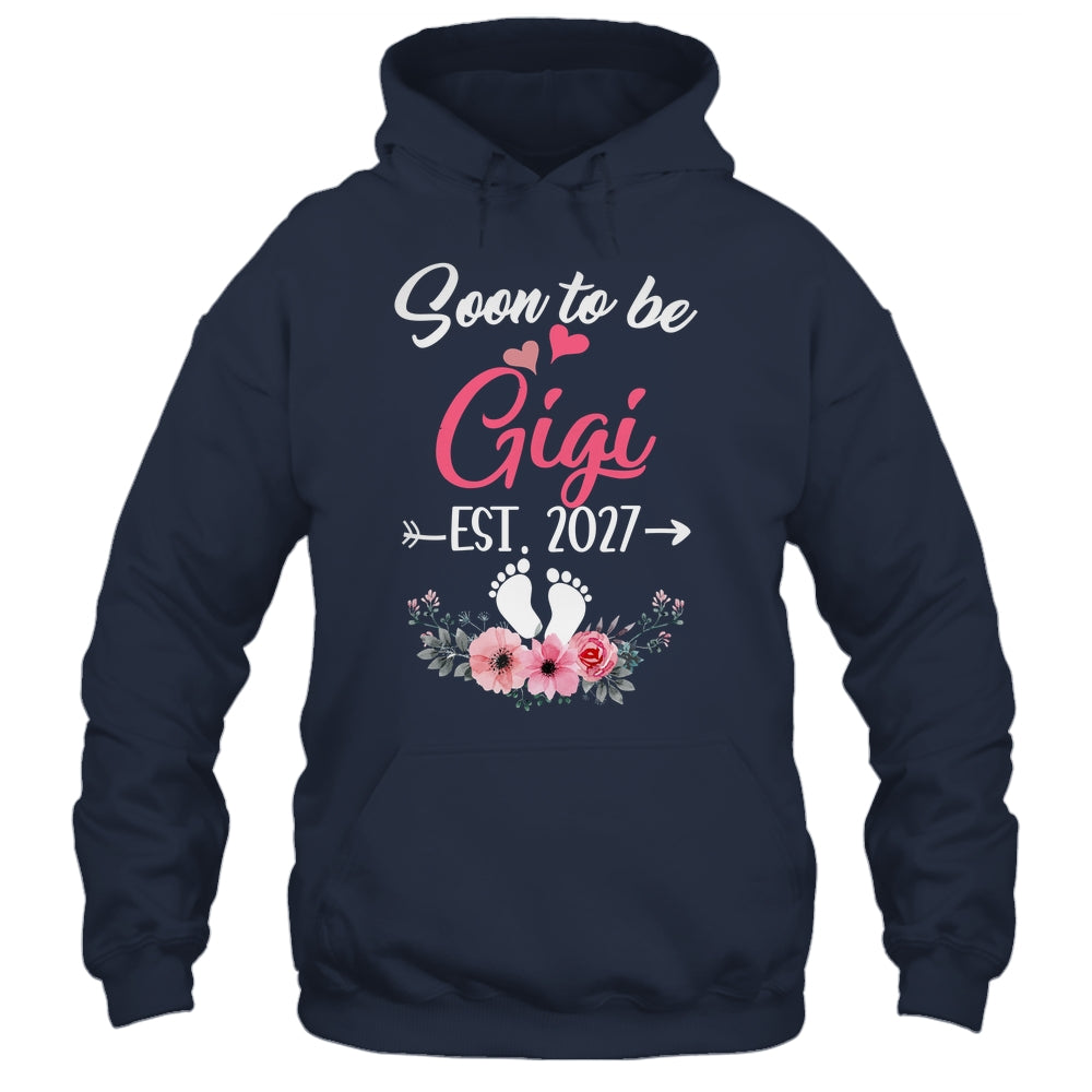 Soon To Be Gigi Est 2027 Mothers Day First Time Gigi Shirt & Tank Top | siriusteestore