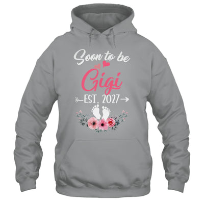 Soon To Be Gigi Est 2027 Mothers Day First Time Gigi Shirt & Tank Top | siriusteestore